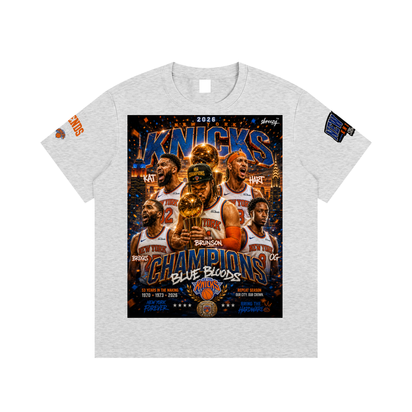 Knicks Blue bloods T-Shirt