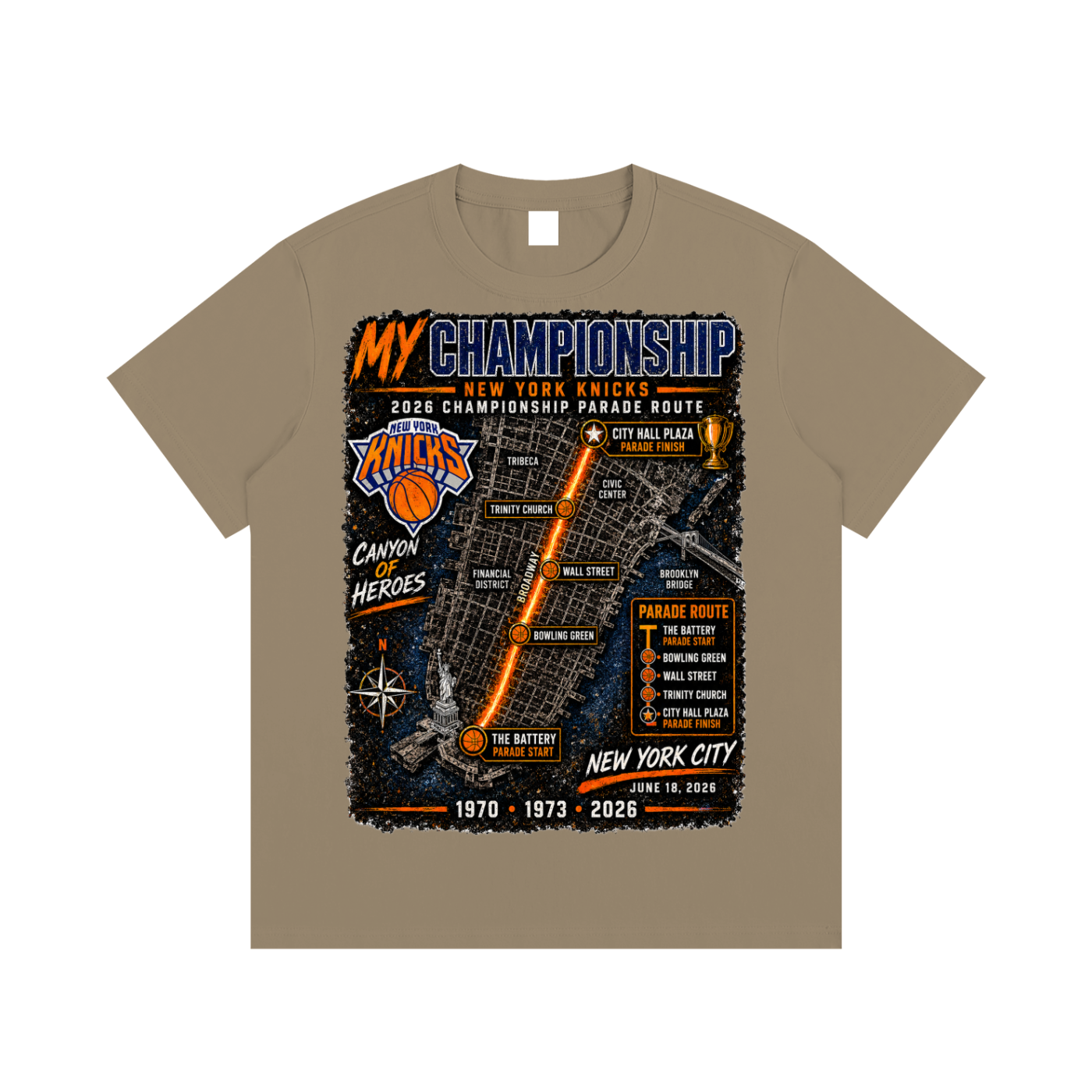 My Championship Route T-shirt
