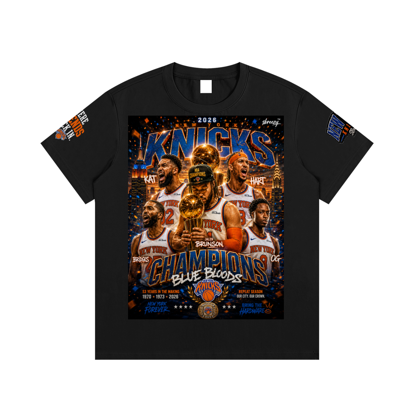 Knicks Blue bloods T-Shirt