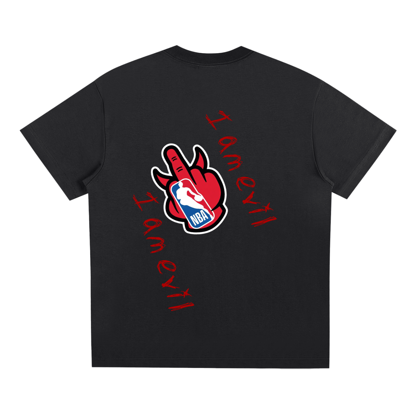 Evil devil NBA Foster T-Shirt