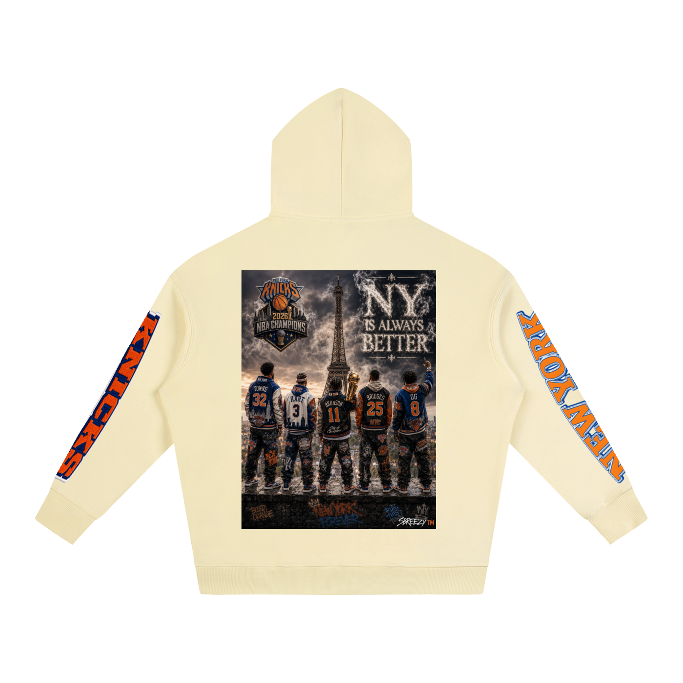 Knicks Paris tour Hoodie