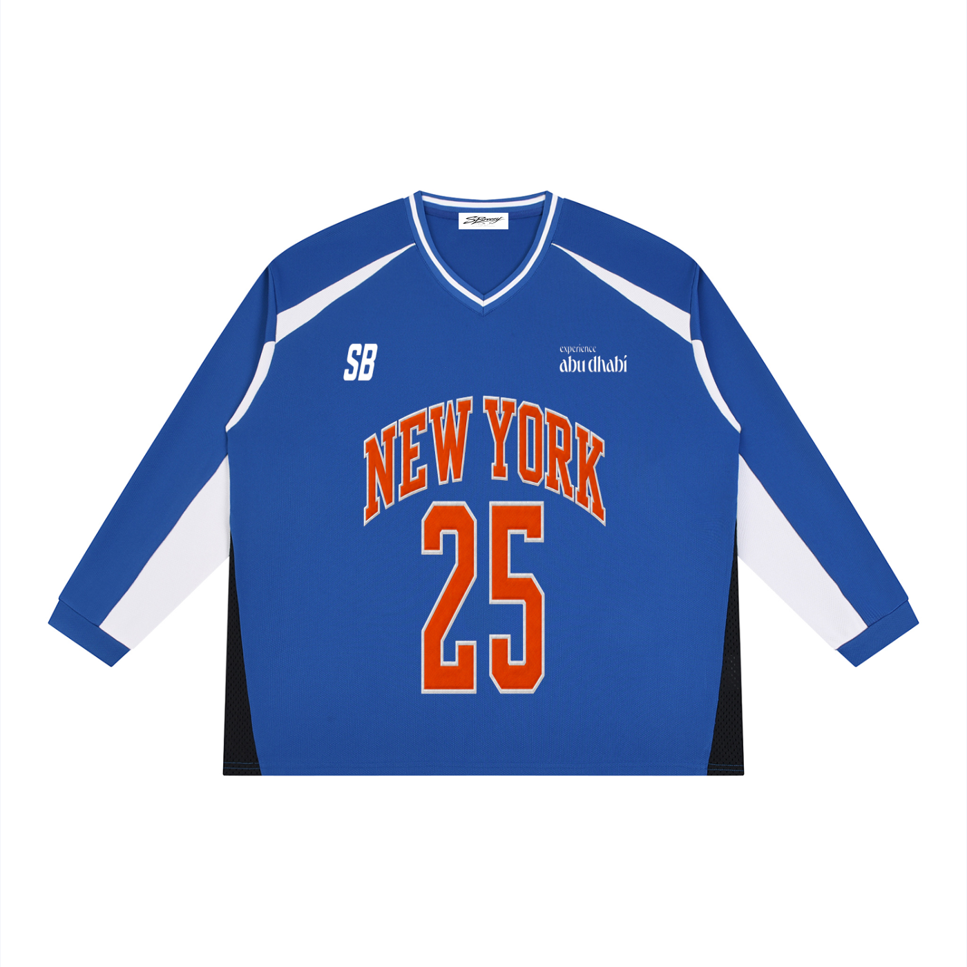 Knicks Mikal Long Sleeve Jersey