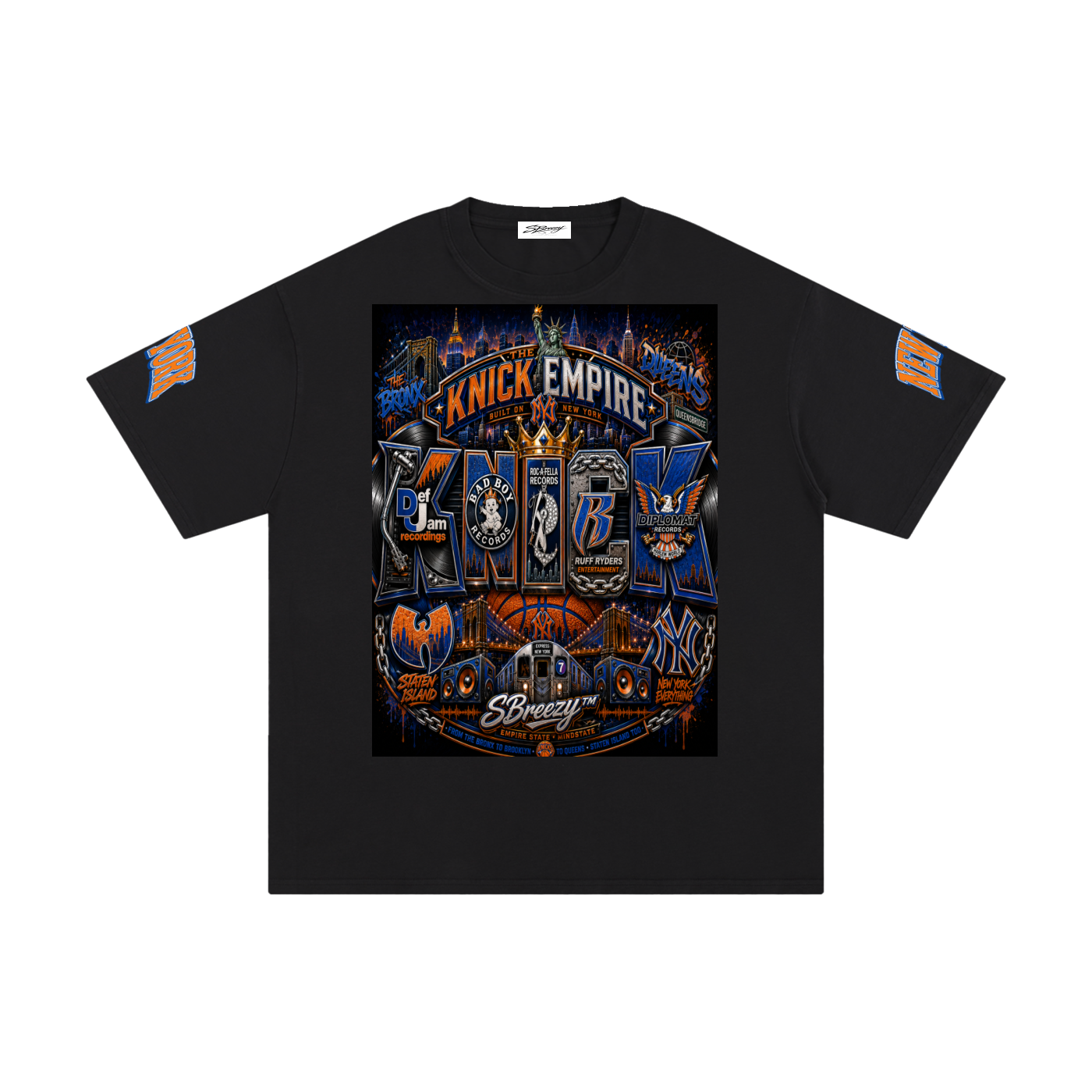 Knicks record label inspiration T-Shirt