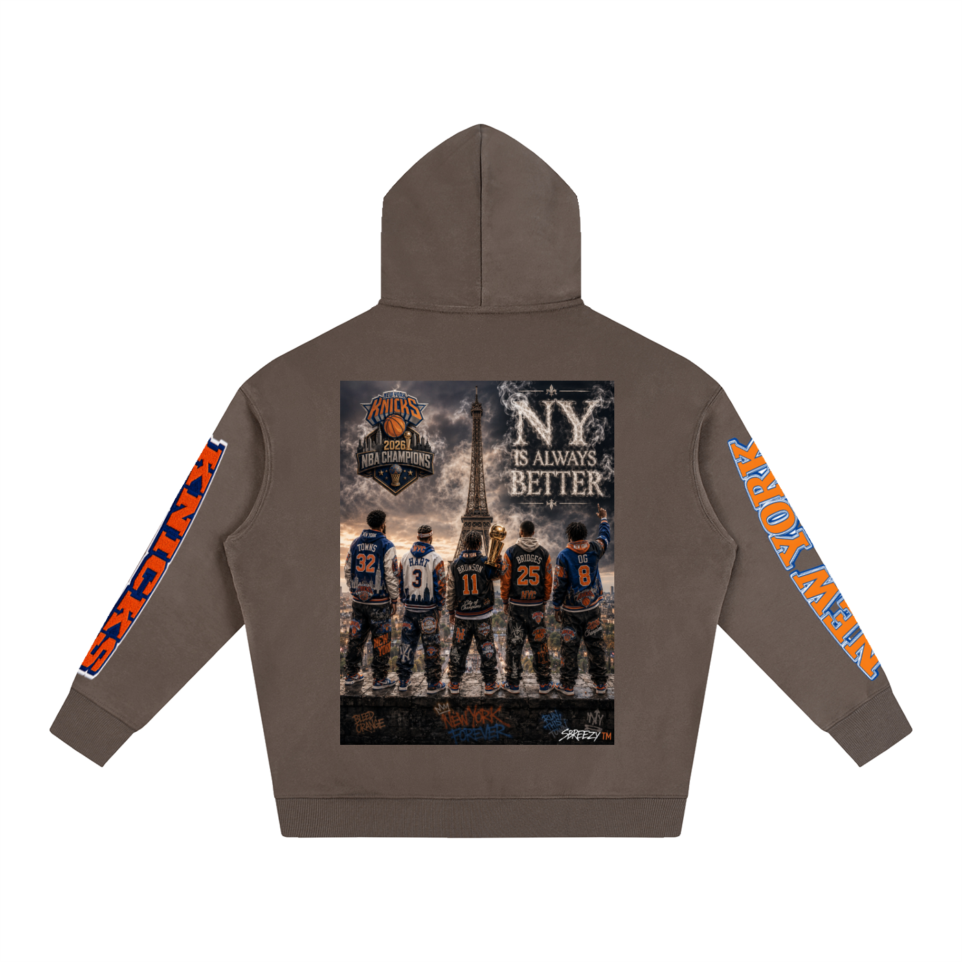 Knicks Paris tour Hoodie