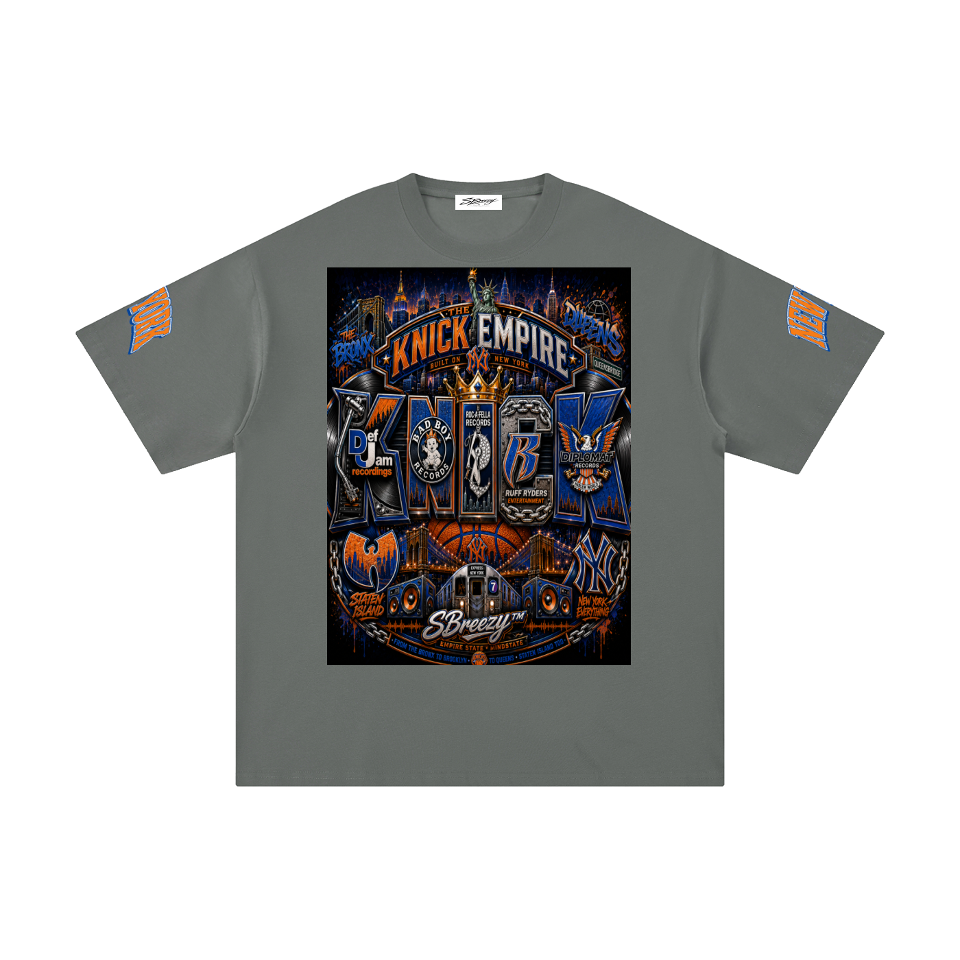 Knicks record label inspiration T-Shirt