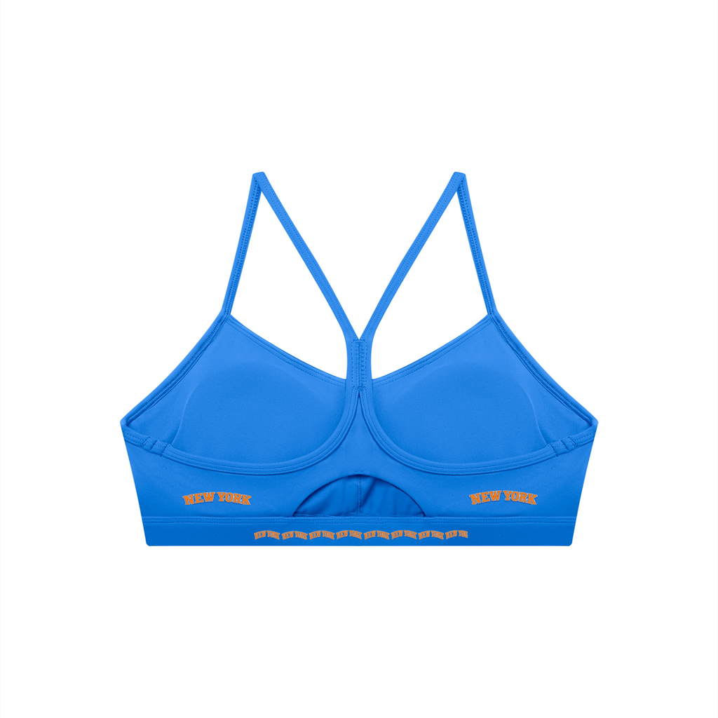 Knicks Women's Tight Cropped Sports Bra