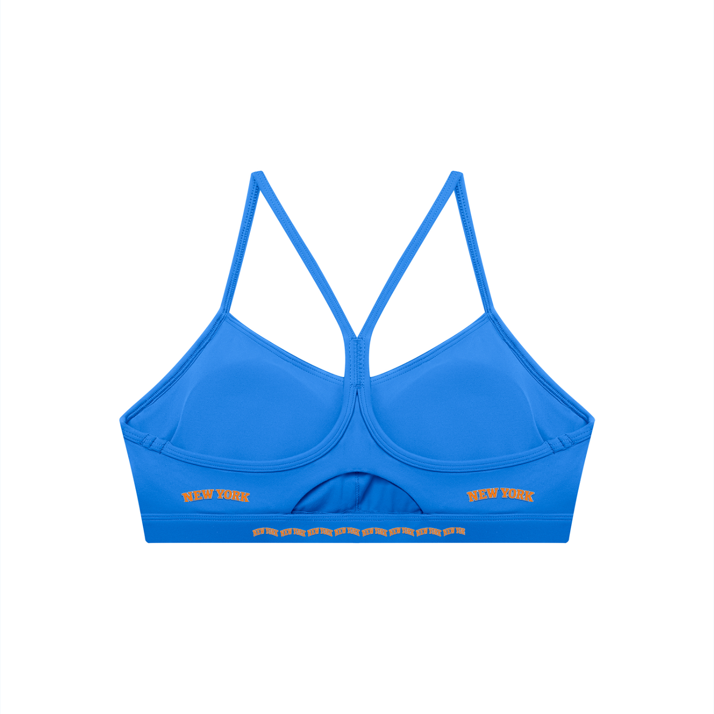 Knicks Women's Tight Cropped Sports Bra