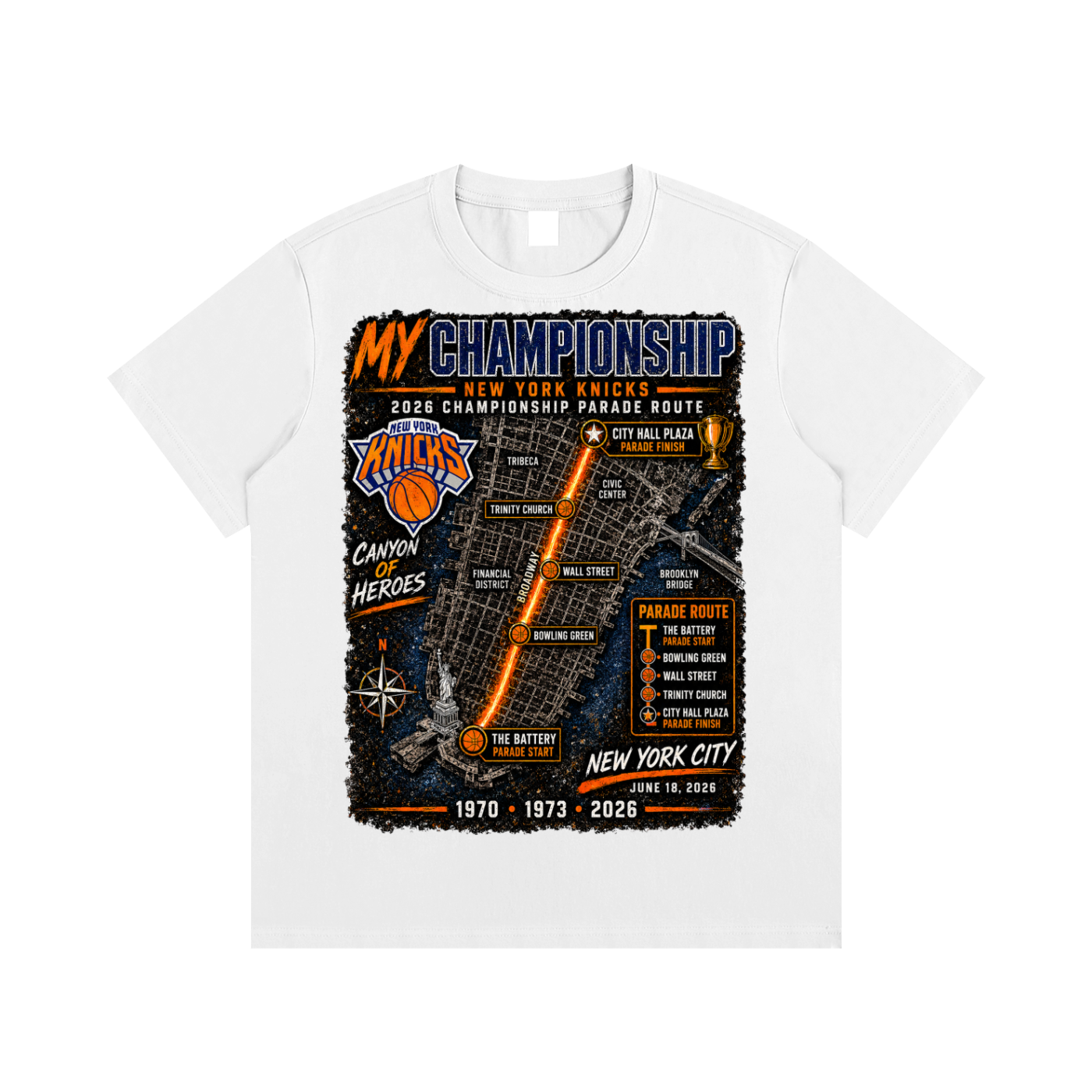 My Championship Route T-shirt