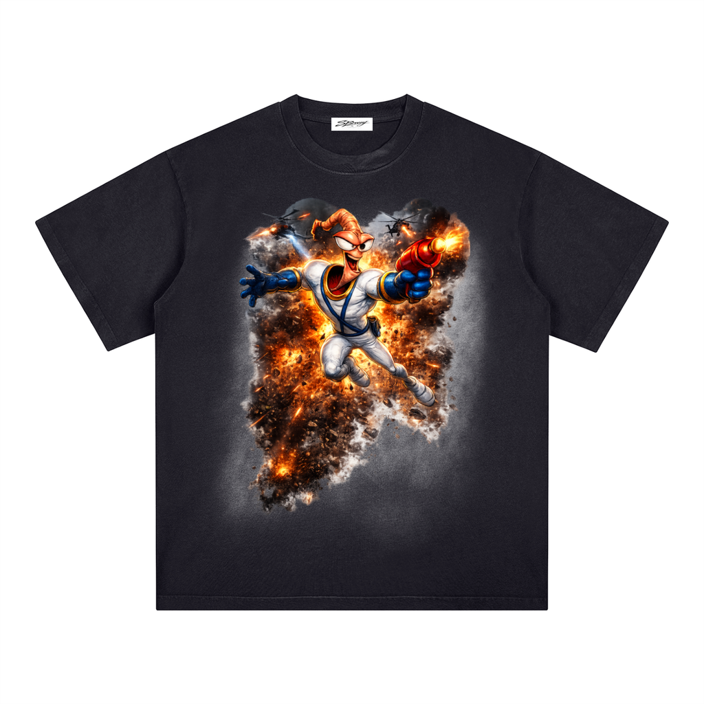Sbreezy Earthworm Jim T-Shirt