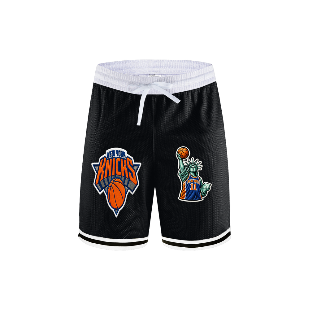 Knicks Trim Basketball Shorts