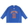 My cap Jalen Brunson Sbreezy Knicks Paneled Raglan Soccer Jersey