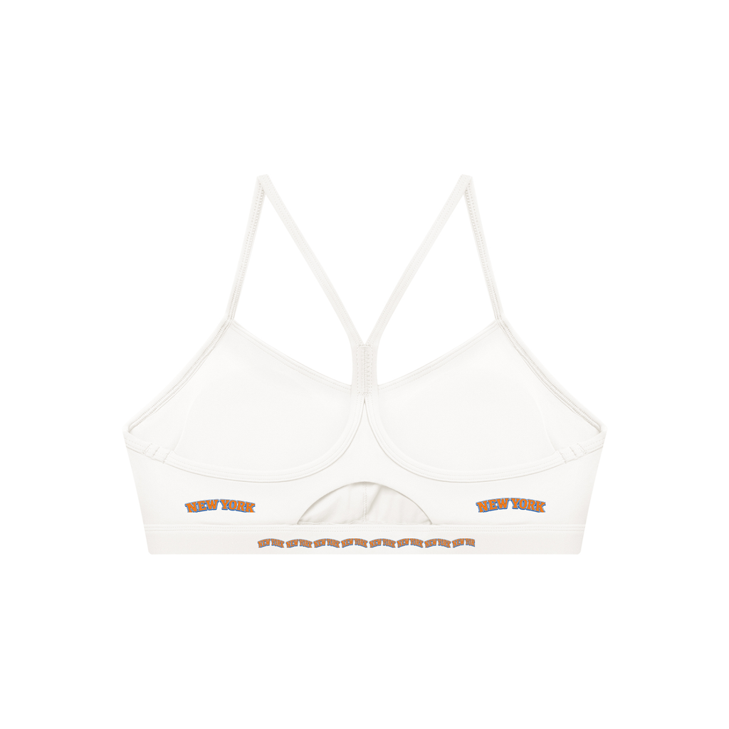 Knicks Women's Tight Cropped Sports Bra