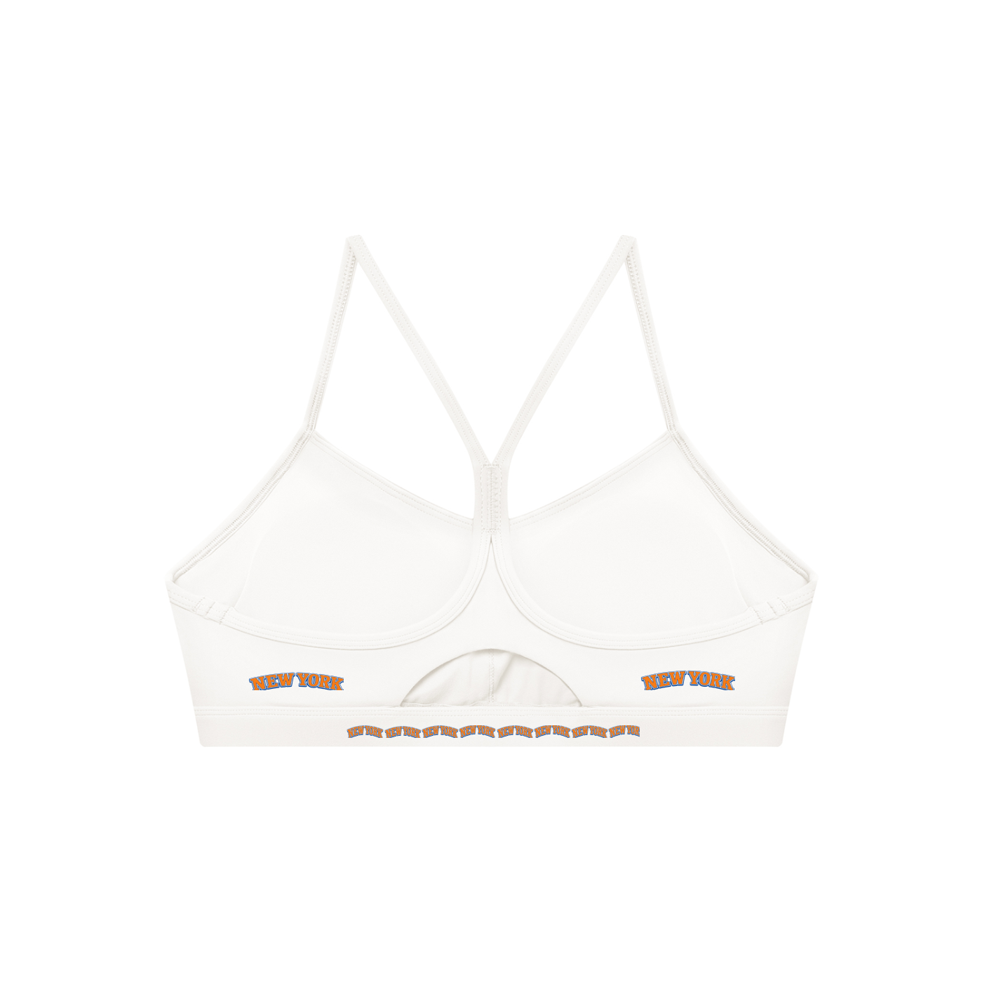 Knicks Women's Tight Cropped Sports Bra