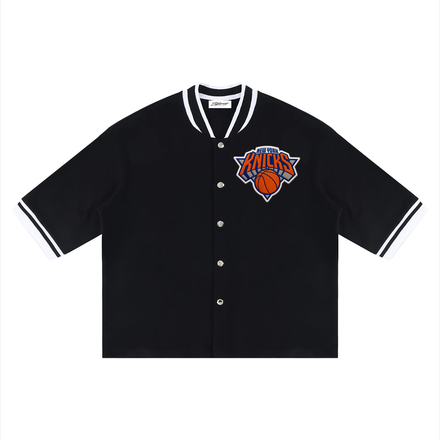 Knicks Button Shooting Shirt