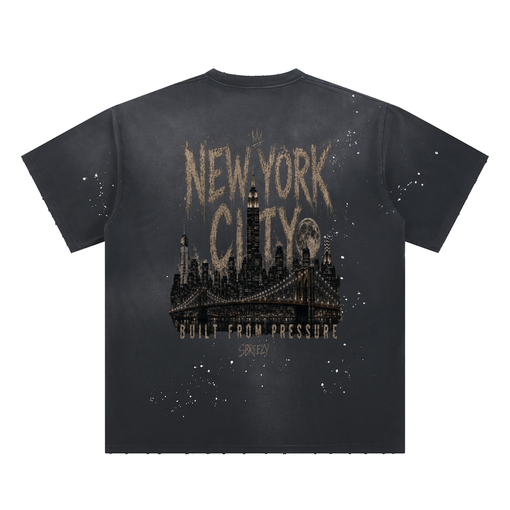 Nyc Paint Splatter T-Shirt
