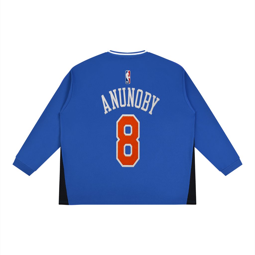 Sbreezy OG Knicks Block Long Sleeve Jersey